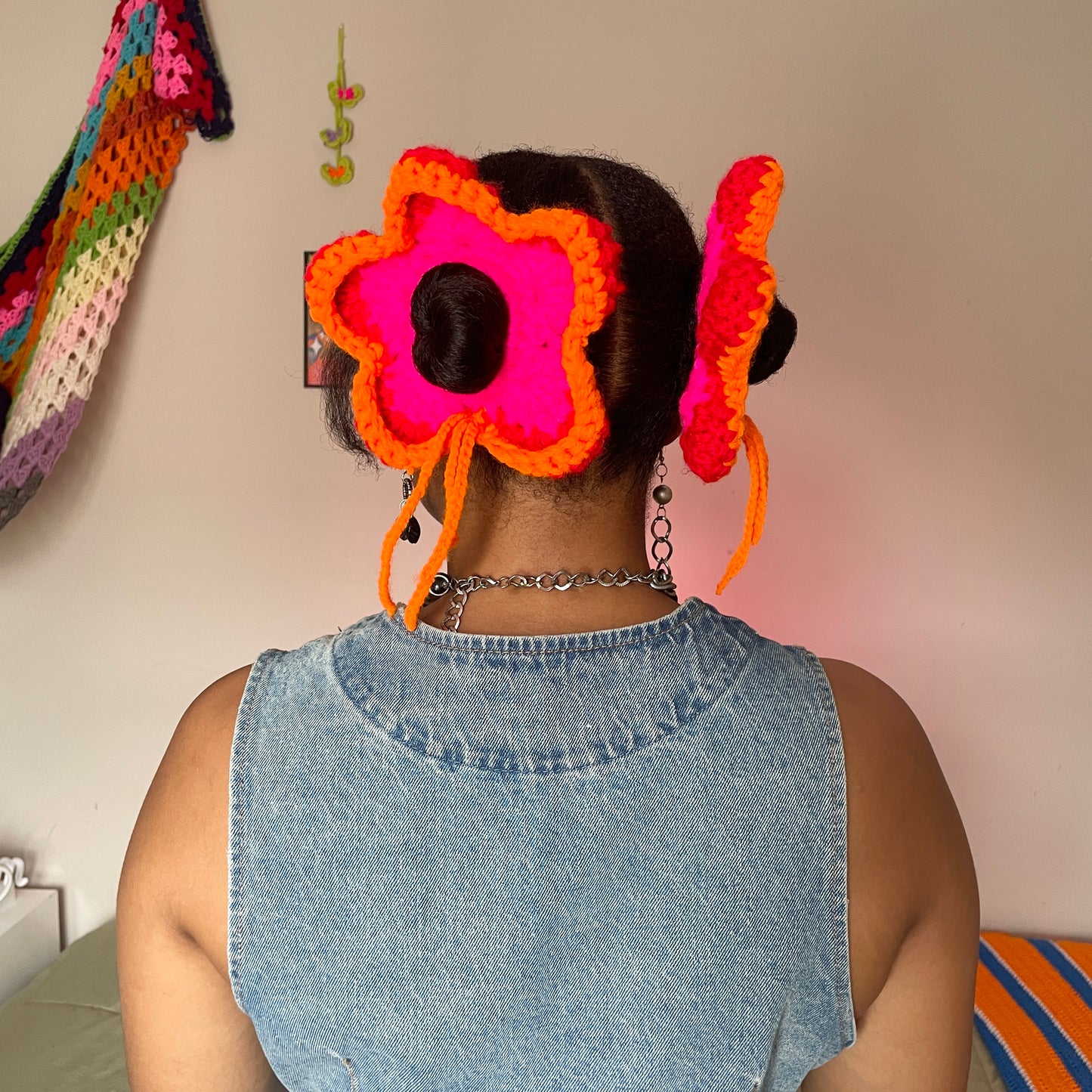 Flower Power Hair Accessories Large (Set of 2)